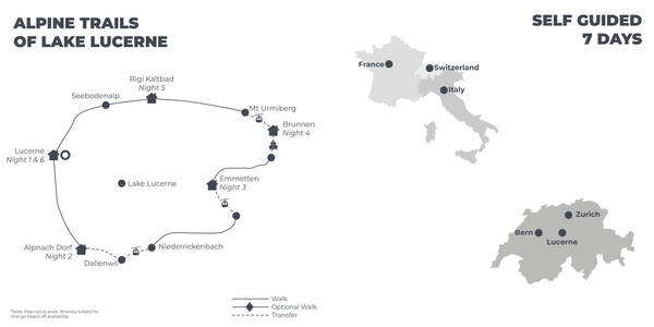 Alpine Trails of Lake Lucerne - 7 days - map.png
